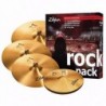 Zildjian CARTONE KIT Piatti 5 A "ROCK" (A0801R): RIDE + HI-HAT + 2 CRASH