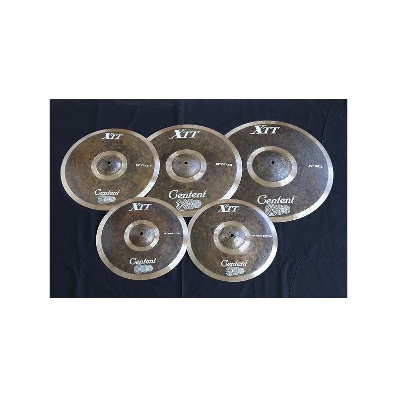 Centent Cymbals XTT DRY B20 lista prezzi Hi Hat, Crash, Ride, Ozone, China,ecc