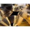 Centent Cymbals Set di Piatti Alloy, hihat 14", crash 16", crash 18", ride 20"