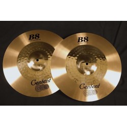 Centent Cymbals B8 series, set piatti : hihat 14 + Crash 16 + Crash 18 + Ride 20