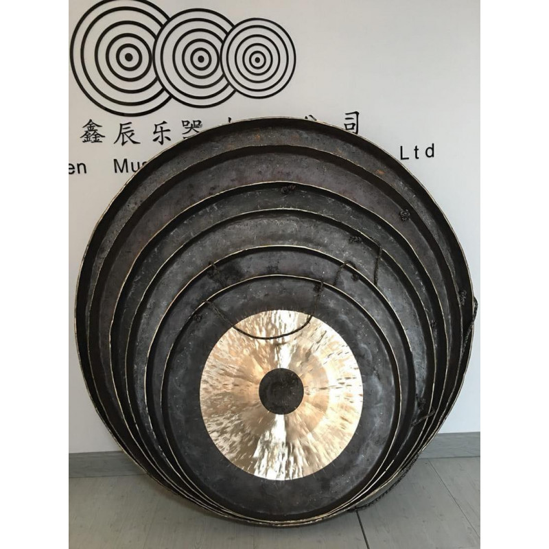 Centent Cymbals Glossy Gong da 20" compreso Stand