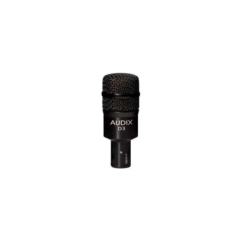 Audix Microfono D3 per Tom, Timpano, Basso, Chitarra