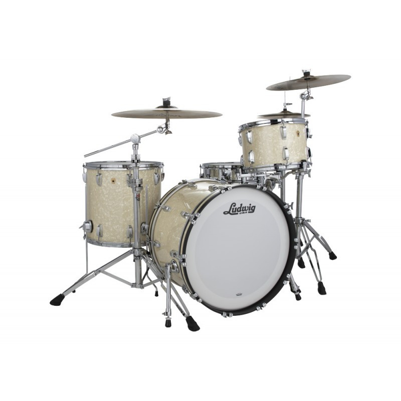 Ludwig Batteria Legacy Classic 22 12 16 colore White Marine Pearl (Atlas)