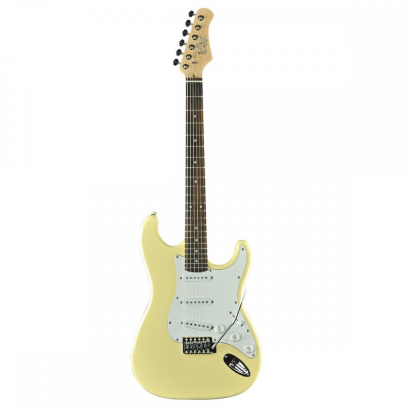 EKO S-300 CREAM chitarra elettrica modello strato. Nuova imballata