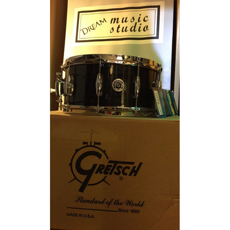 Gretsch Drums Brooklyn Rullante 14x5,5 - Black Oyster made in USA