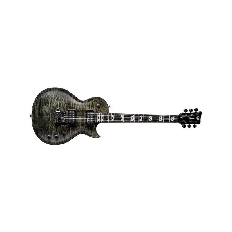 VGS Vgs Guitars Select Eruption Jet Black Faded, EVERTUNE e EMG