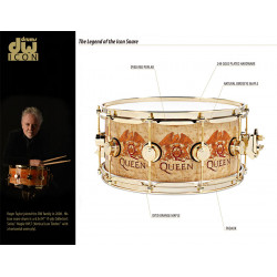 Dw Roger Taylor Icon Queen Collector's limited edition Rullante 14x6,5