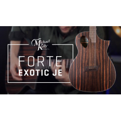 Michael Kelly MKFESJESFX Forte Exotic Java Chitarra acustica elettrificata