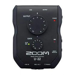 Zoom U22 SCHEDA AUDIO 24Bit/96kHz PER PC/MAC/IPAD