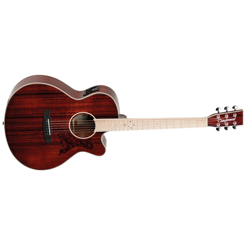 Tanglewood Winterleaf TW4e BLB CHITARRA ACUSTICA ELETTRIFICATA - BAROSSA RED GLOSS nuova imballata