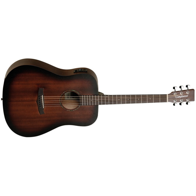 Tanglewood Crossroads TWCR DE CHITARRA ACUSTICA ELETTRIFICATA - WHISKEY BARREL BURST SATIN nuova imballata