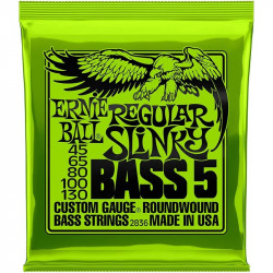 ERNIE BALL 2836 Regular Slinky Bass 5 corde basso 45/130