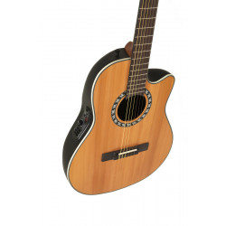 Ovation 1773AX -4-G Pro Series Legend Mid Cutaway Nylon chitarra classica elettrificata