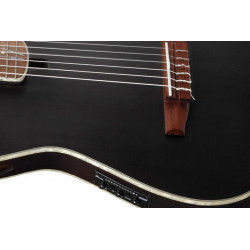 Ibanez TOD10NTKF Tim Henson Signature Transparent Black Flat chitarra classica elettrificata