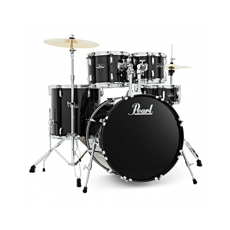 PEARL RS525SC/C31 Roadshow Jet Black Batteria completa con Piatti Sabian