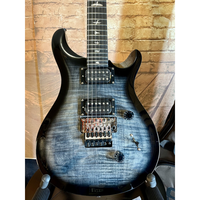 PRS SE CUSTOM 24 FLOYDROSE CHARCOAL BURST Chitarra elettrica