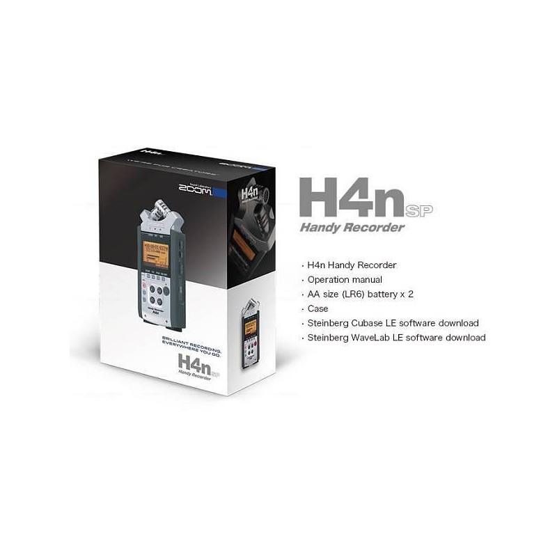 Zoom H4NSP SIMPLE PACKAGE REGISTRATORE 4 TRACCE INTERFACCIA USB